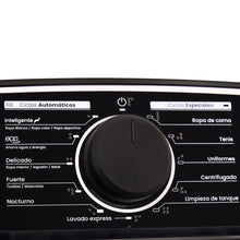 Lavadora Haceb Carga Superior 18 Kg Con Perilla, Negra