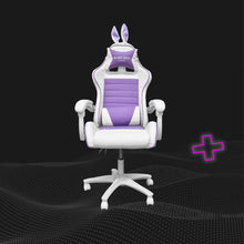 Silla Gamer Bunny Ergonómica Con Orejas, Blanco