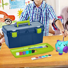 Caja Mediana Organizadora Infantil Azul Navy