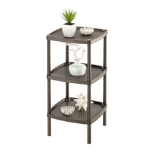 Mesa Multiusos Cuadrada de 3 Niveles Mocca