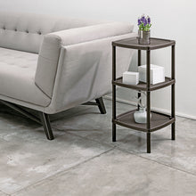 Mesa Multiusos Cuadrada de 3 Niveles Mocca