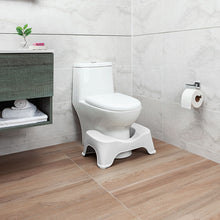 Butaco o Taburete para ir al Baño Blanco