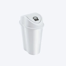 Papelera Style Tapa Vaiven 10 Litros Blanco vm