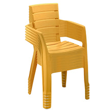 Silla Barú con Brazos Amarillo Mostaza