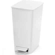Basurero Pedal Slim 8 Litros Blanco