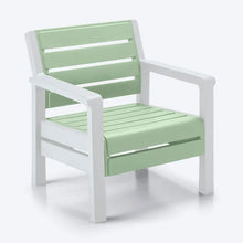 Combo Balcón (2 Sillones + Mesa de Centro) Verde Salvia vm