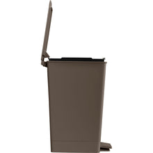 Basurero Pedal Slim 8 Litros Mocca