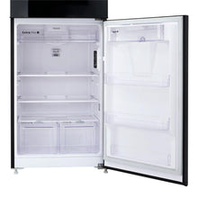Nevera Haceb No frost 404 Litros dispensador de agua manija integrada Negro Esmeralda inverter