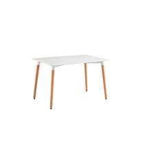 Comedor Velasca, Blanco y Café Claro, Incluye 6 sillas