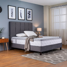 Colchón Spring Descanso Real Doble 140X190 Cm + + Set Almohadas Siliconadas