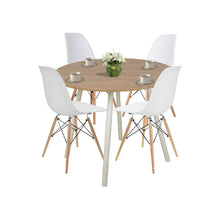 Mesa de Comedor redondo 4p (75x80x80) vienes