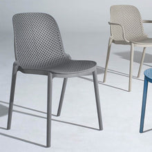 Silla Plástica Vera Gris Oscuro, Gris Oscuro