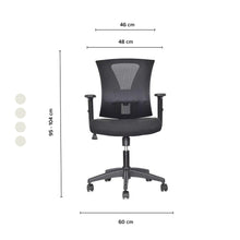 Silla de Oficina Gerente Niza, Negro