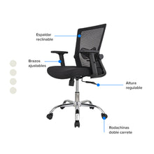 Silla de Oficina Gerente Delphi 1 Basculante Premium