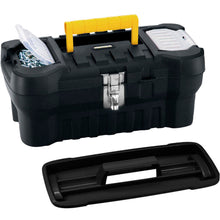 Caja Herramientas 16" Cerradura Metálica Negro