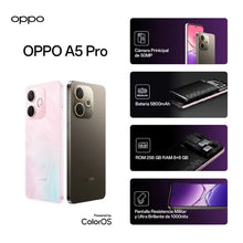 Celular Oppo A5 Pro 256GB 5G, Negro