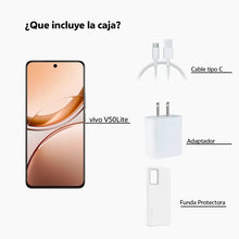 Celular Vivo V50  Lite, Dorado