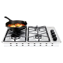 Estufa de Empotrar Haceb inox 60x43 Platina a Gas Natural