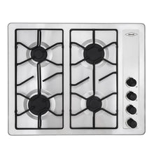 Estufa de empotrar inox 66X54 cm platina a gas natural Haceb