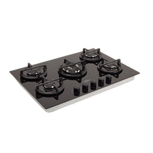 Estufa De Empotrar CUB  Plata 76 Cristal HF 3C GN