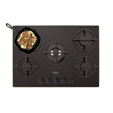 Estufa De Empotrar CUB  Plata 76 Cristal HF 3C GN