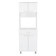 Alacena Bagan, Blanco Nevado, con Amplio Capacidad de Almacenamiento