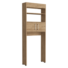 Gabinete de Baño Oporto, Miel, ahorrador de espacio