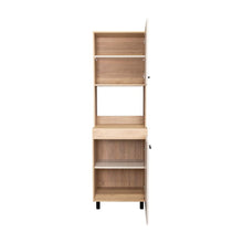 Alacena Gante, Beige y Nevado, con  amplios espacios para almacenamiento