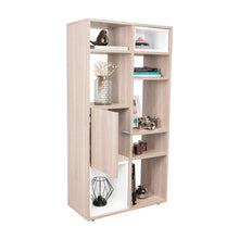 Biblioteca Escalera Momi, Bardolino y Blanco, con espacio para ubicar objetos decorativos