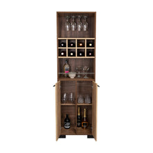 Bar Marsel, Castaño y Café Claro, 2 Puertas y Espacio Para Porta Copas