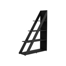 Biblioteca Wide, Wengue, con Entrepaños y Diseño Moderno