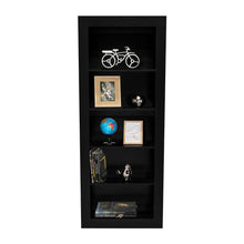 Biblioteca Nuwa, Wengue, con Variedad de Espacios Para Libros y Artículos Decorativos ZF