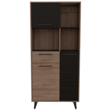 Biblioteca Peralta, Miel y Wengue, con Tres Puertas y Un Cajón