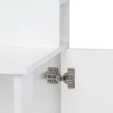 Bar Esquinero Celeste, Blanco Nevado, con Dos Puertas y Espacio Porta Copas ZF