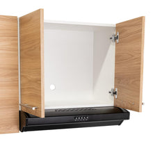 Cocina Integral Ameralto, Fresno Europeo y Blanco, Incluye Mesón Izquierdo