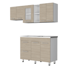 Cocina Integral Lupin, Blanco Duqueza, Incluye Mesón Derecho