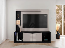 Mesa Para Tv Cuera, Capri y Wengue, Para Televisor Hasta 65" Pulgadas