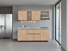 Cocina Integral Amantia, Fresno Europeo y Plata Oscuro, No Incluye Meson