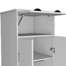 Closet Denis, Blanco Duqueza, con dos puertas batientes y dos cajones ZF