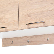 Cocina Integral Deneb, Beige y Blanco, Incluye Mesón Izquierdo En Acero Inoxidable con Cuatro Puestos de Gas Natural