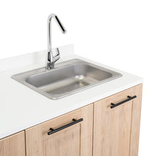 Cocina Integral Elica, Beige, Incluye Mesón Derecho con Estufa 4 Puestos A Gas + Campana + Horno