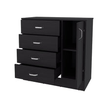 Organizador Kati, Wengue con cuatro cajones ZF