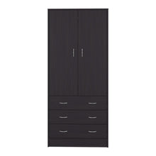 Closet Pilic, Kronos Wengue, tres cajones con gran capacidad de almacenamiento ZF