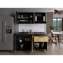 Cocina Integral Emilia, Wengue y Fresno Europeo, Incluye Meson Izquierdo