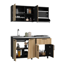 Cocina Integral Emilia, Wengue y Fresno Europeo, Incluye Meson Izquierdo