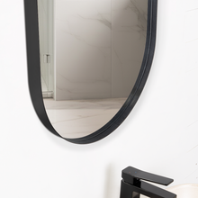 Espejo Grecia, Color Negro, Semicirculo