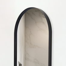 Espejo Grecia, Color Negro, Semicirculo