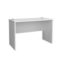 Escritorio Malibu, Blanco, diseño simple y moderno ZF