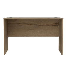 Escritorio Malibu, Café Claro, diseño simple y moderno