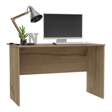 Escritorio Malibu, Café Claro, diseño simple y moderno